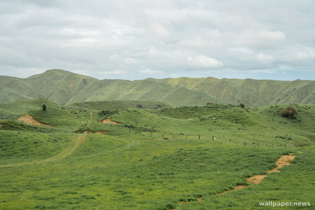 Green Hills 4K Wallpaper · nature · 3840×2561