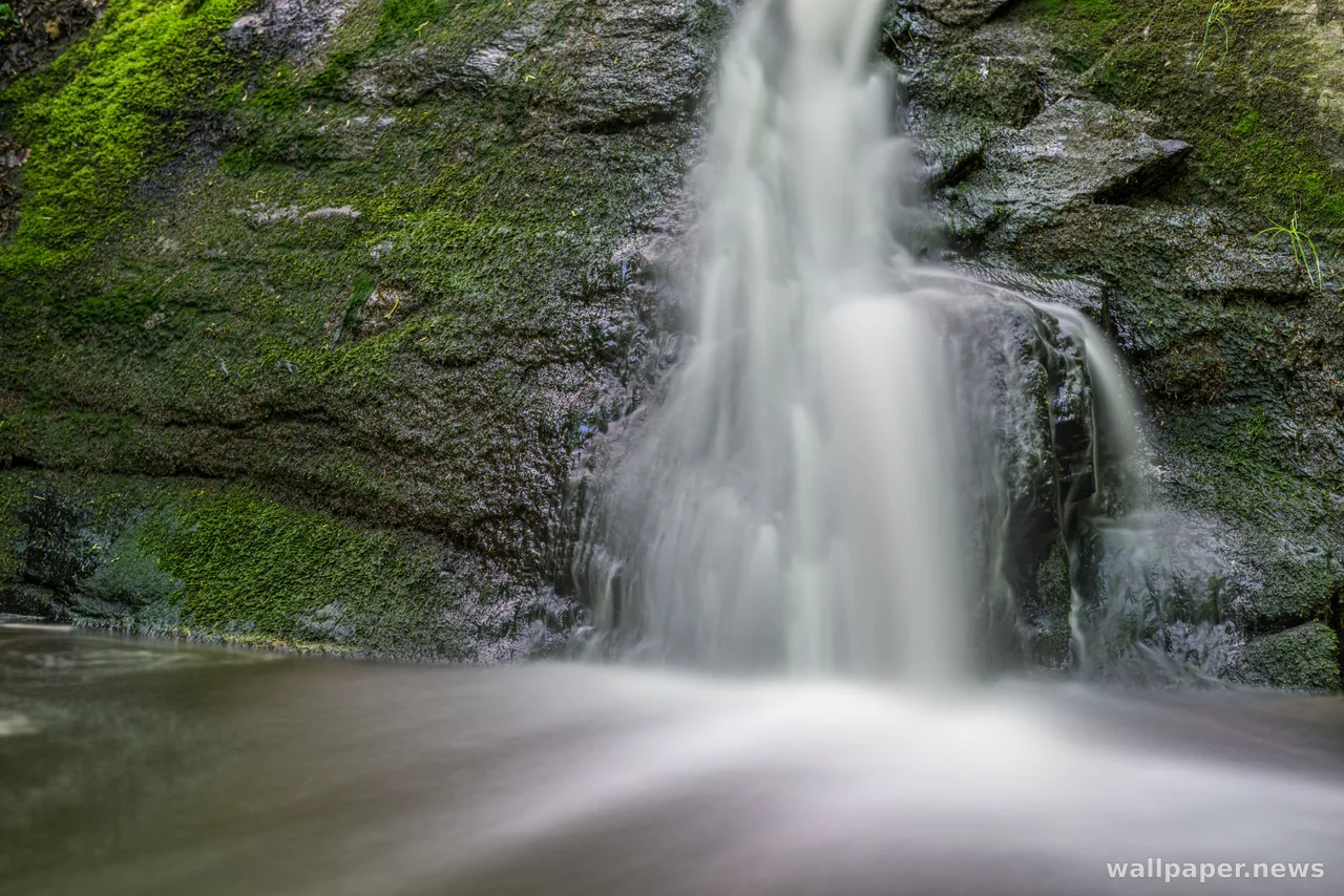 Waterfall 4K Wallpaper · nature · 3840×2563