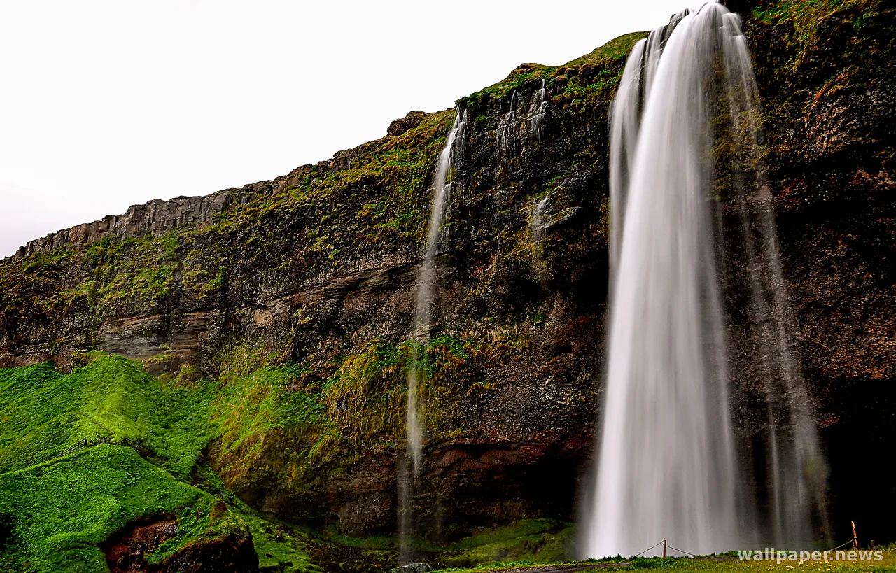 Waterfall 4K Wallpaper · nature · 3840×2456