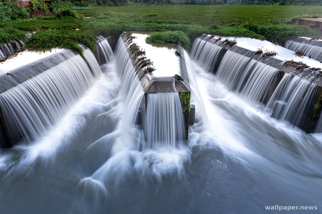 Waterfall 4K Wallpaper · nature · 3840×2560