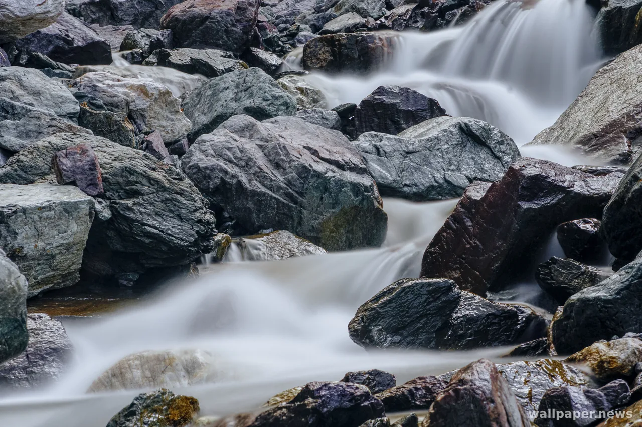 Waterfall 4K Wallpaper · nature · 3840×2560