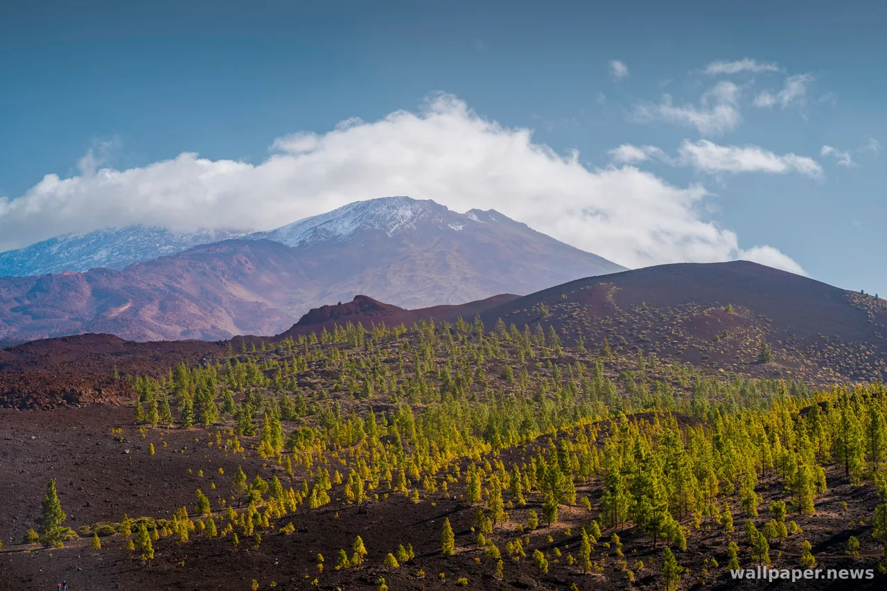 Volcano 4K Wallpaper · nature · 3840×2560