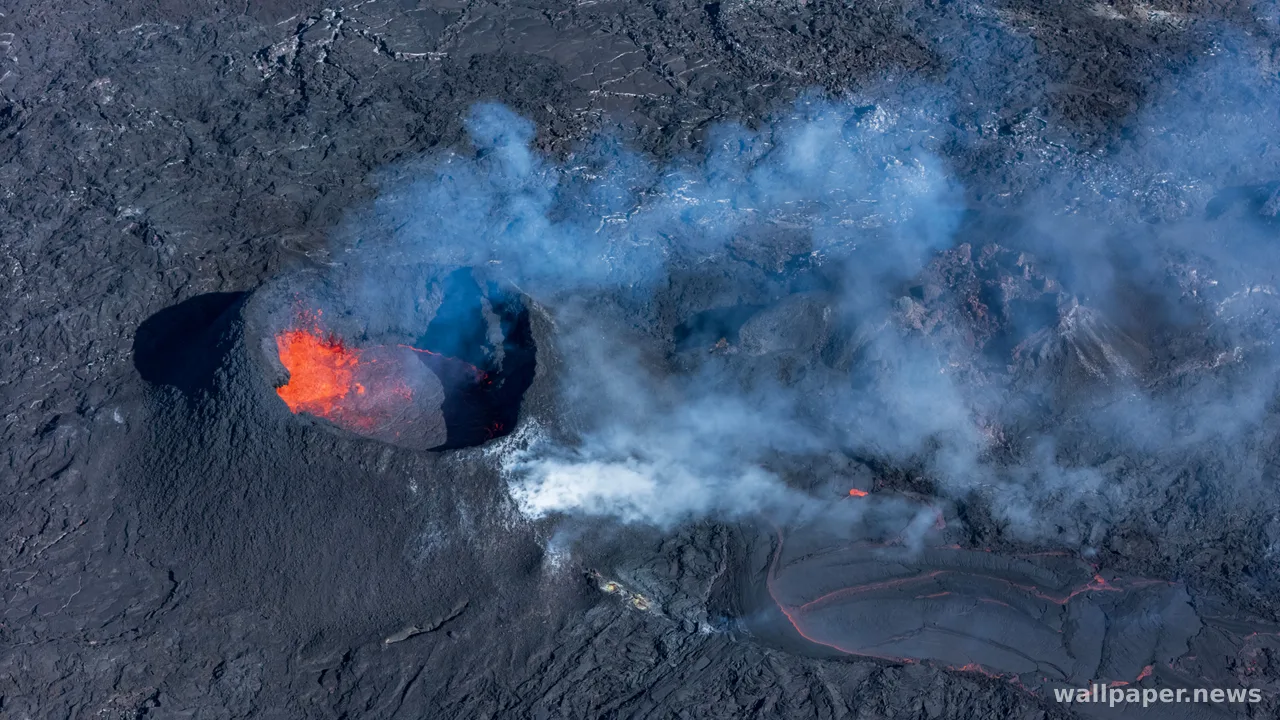 Volcano 4K Wallpaper · nature · 3840×2160