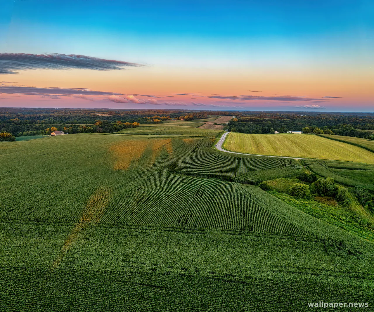 Countryside Field 4K Wallpaper · nature · 3840×3204
