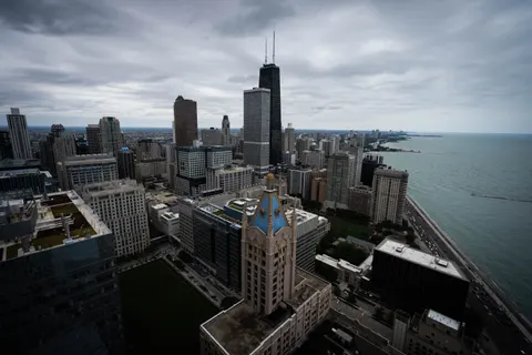 Fondo de pantalla Skyline de Chicago 4K · city · 3840×2560