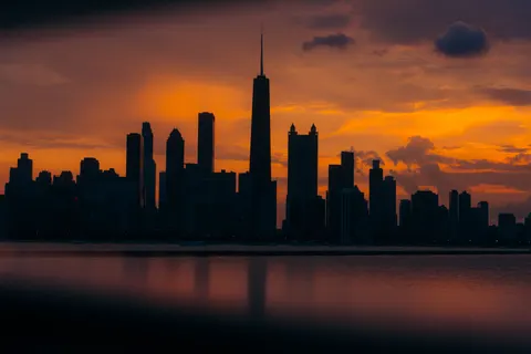 Wallpaper Cakrawala Chicago 4K · city · 3840×2560