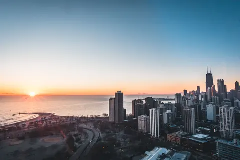 Sfondo Skyline di Chicago 4K · city · 3840×2560