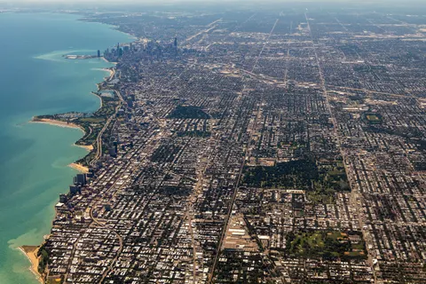 Fondo de pantalla Skyline de Chicago 4K · city · 3840×2560