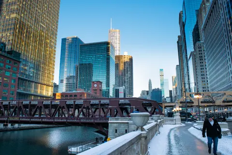 Sfondo Skyline di Chicago 4K · city · 3840×2560