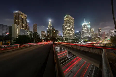 LA at Night 4K Wallpaper · city · 3840×2560