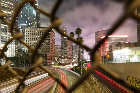 LA at Night 4K Wallpaper · city · 3840×2560