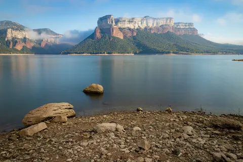안개 낀 산호수 4K 배경화면 · nature · 3840×2560