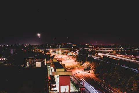 LA at Night 4K Wallpaper · city · 3840×2560
