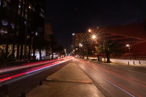 LA at Night 4K Wallpaper · city · 3840×2560