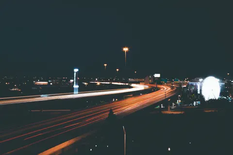 LA at Night 4K Wallpaper · city · 3840×2560
