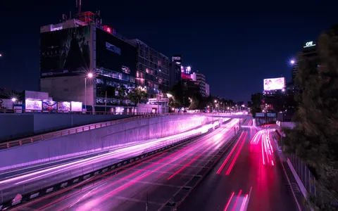 Fond d'écran Los Angeles de nuit 4K · city · 3840×2400
