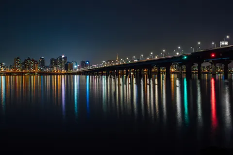 Hình nền Seoul Về Đêm 4K · city · 3840×2560