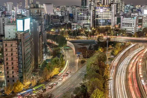 Hình nền Seoul Về Đêm 4K · city · 3840×2563