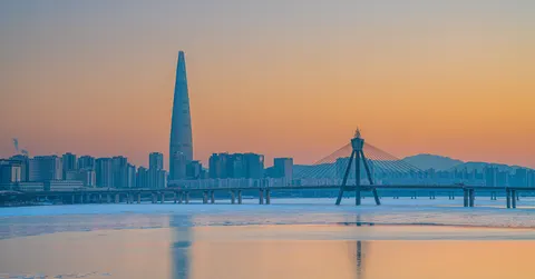 Hình nền Seoul Về Đêm 4K · city · 3840×2014