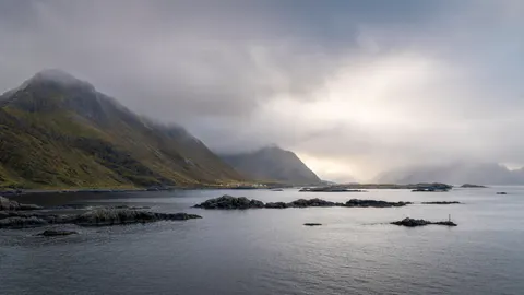 Misty Mountain Lake 4K Wallpaper · nature · 3840×2160