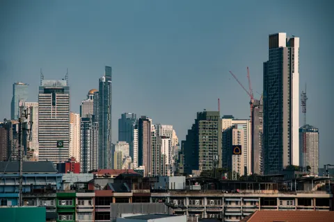 방콕 스카이라인 4K 배경화면 · city · 3840×2560