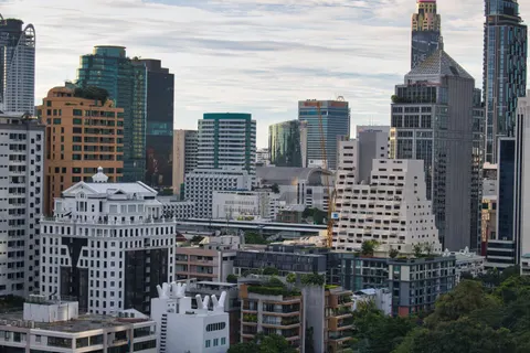 Fond d'écran Skyline de Bangkok 4K · city · 3840×2560