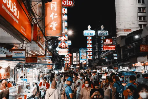 Tapeta Panorama Bangkoku 4K · city · 3840×2560