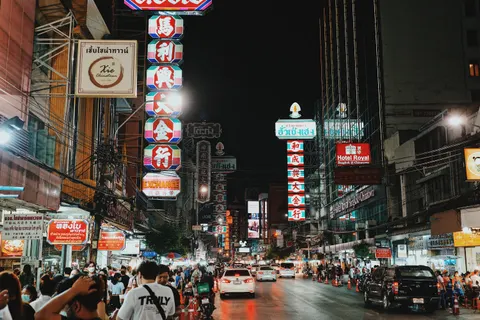 Bangkoks Skyline 4K Hintergrundbild · city · 3840×2560