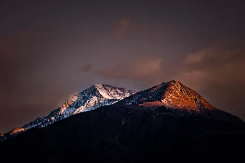 산맥 4K 배경화면 · mountains · 3840×2560