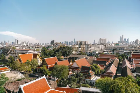 방콕 스카이라인 4K 배경화면 · city · 3840×2560