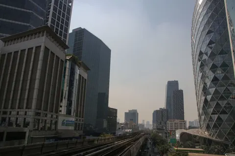 Fond d'écran Skyline de Bangkok 4K · city · 3840×2560