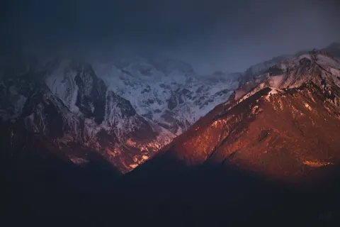 Hình nền Dãy Núi 4K · mountains · 3840×2560