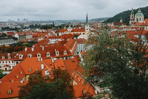 Prague Rooftops 4K Wallpaper · city · 3840×2560