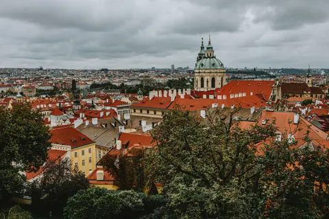 Prague Rooftops 4K Wallpaper · city · 3840×2560