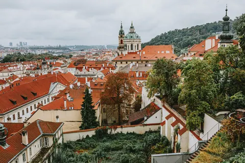 Sfondo Tetti di Praga 4K · city · 3840×2560