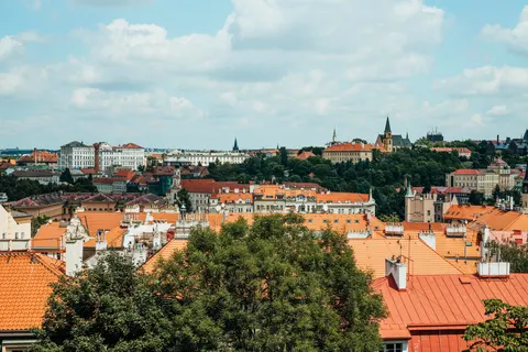 Prague Rooftops 4K Wallpaper · city · 3840×2560