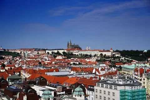 Prague Rooftops 4K Wallpaper · city · 3840×2560