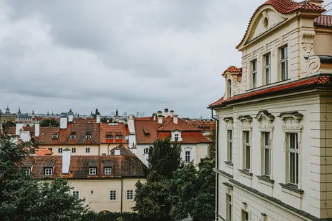 Prague Rooftops 4K Wallpaper · city · 3840×2560