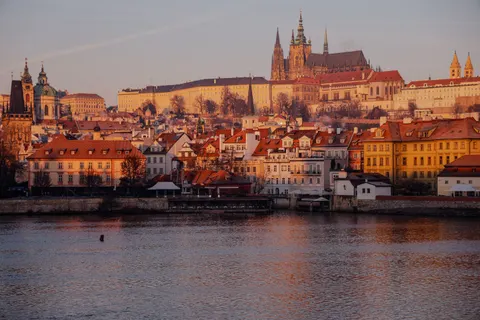 Prague Rooftops 4K Wallpaper · city · 3840×2560
