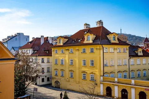 Prague Rooftops 4K Wallpaper · city · 3840×2560