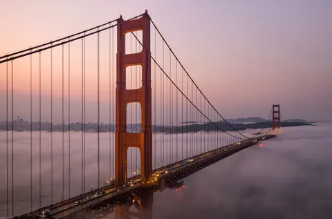 Golden Gate 4K Wallpaper · city · 3840×2536