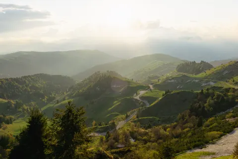 Green Hills 4K Wallpaper · nature · 3840×2560