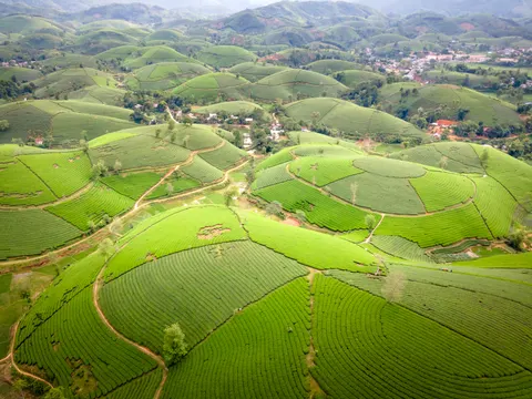 Fond d'écran Collines vertes 4K · nature · 3840×2880