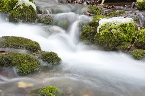خلفية شلال بدقة 4K · nature · 3840×2563
