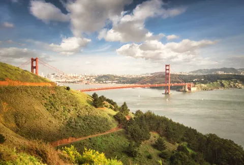 Golden Gate 4K Wallpaper · city · 3840×2600