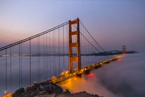 Golden Gate 4K Wallpaper · city · 3840×2561