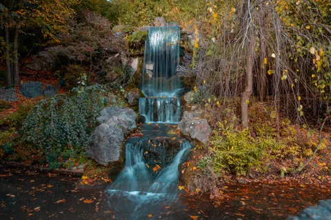 Fond d'écran Cascade 4K · nature · 3840×2555