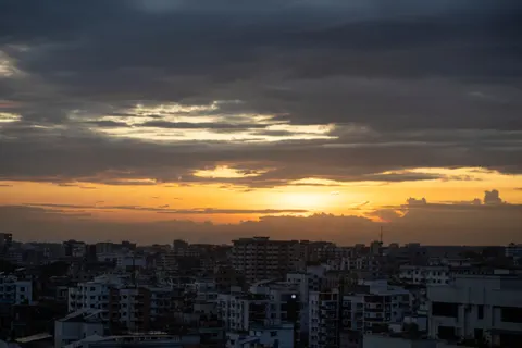 خلفية إطلالة من السطح بدقة 4K · city · 3840×2560