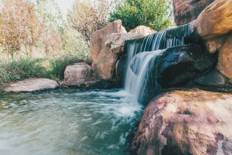 Wasserfall 4K Hintergrundbild · nature · 3840×2560