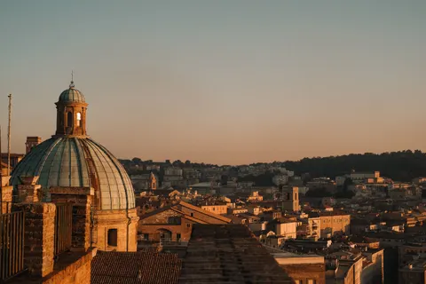 Rooftop View 4K Wallpaper · city · 3840×2560